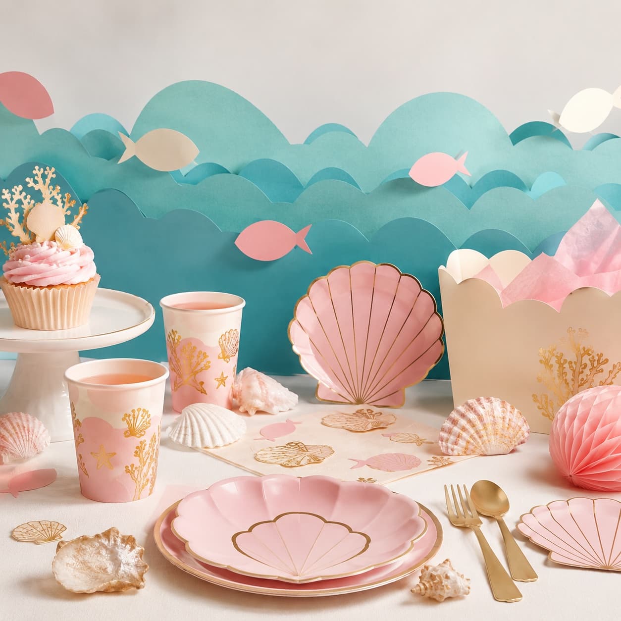 Under-the-Sea Theme Pack — Waves, shells and friendly generic sea creatures for an original ocean theme.